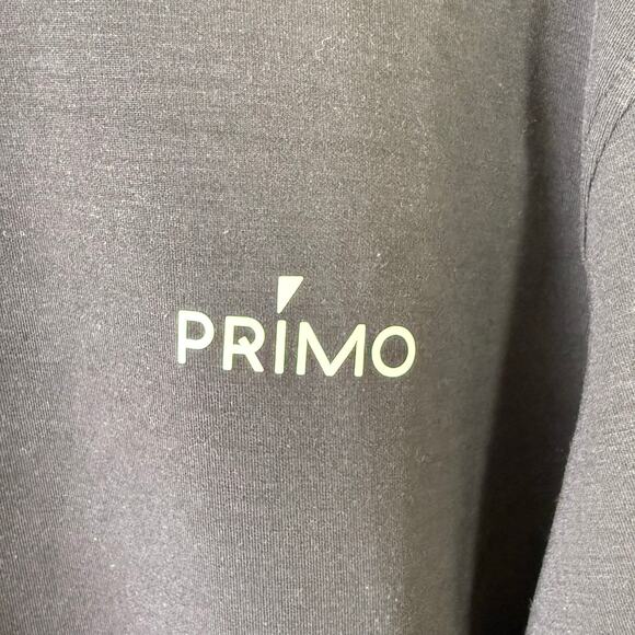 Primo Golf Sweatshirt Black Pullover Crew Neck Sweater Stretch Outdoor Mens 3XL - Picture 2 of 7